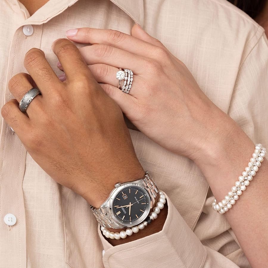 Amazon.com: Citizen Men's Classic Addysen Eco-Drive Watch, 3-Hand